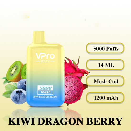 VPRO Kiwi Dragon Berry 5000 puff