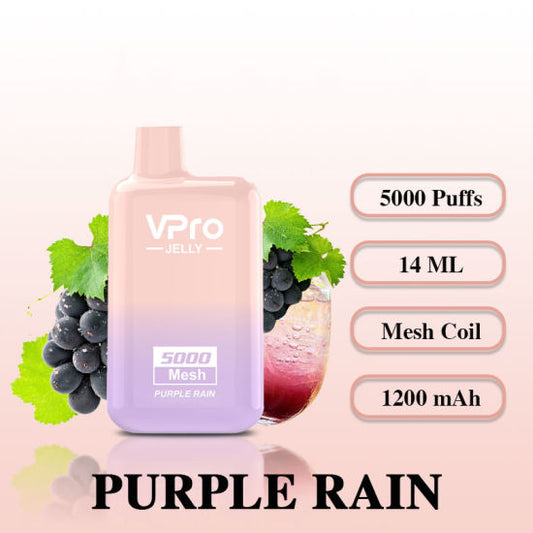 VPRO Purple Rain 5000 puffs