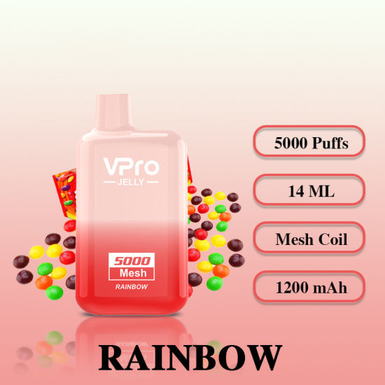 VPRO Rainbow 5000 puff